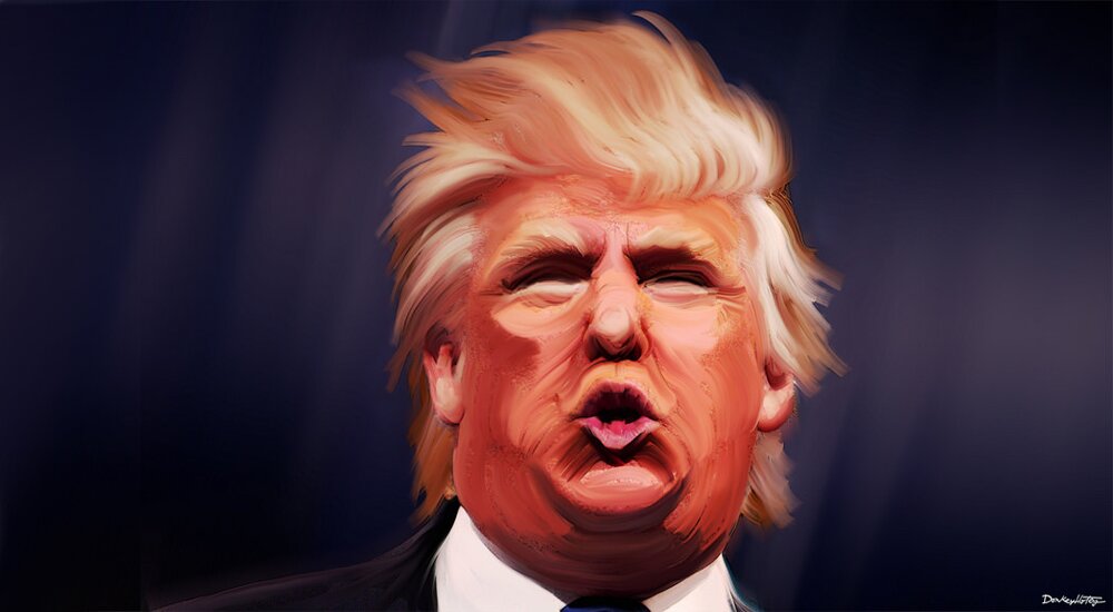 Trumpcaricature