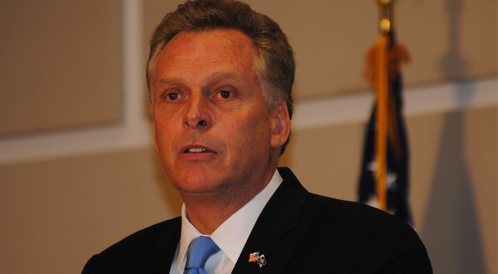 Governor Terry McAuliffe