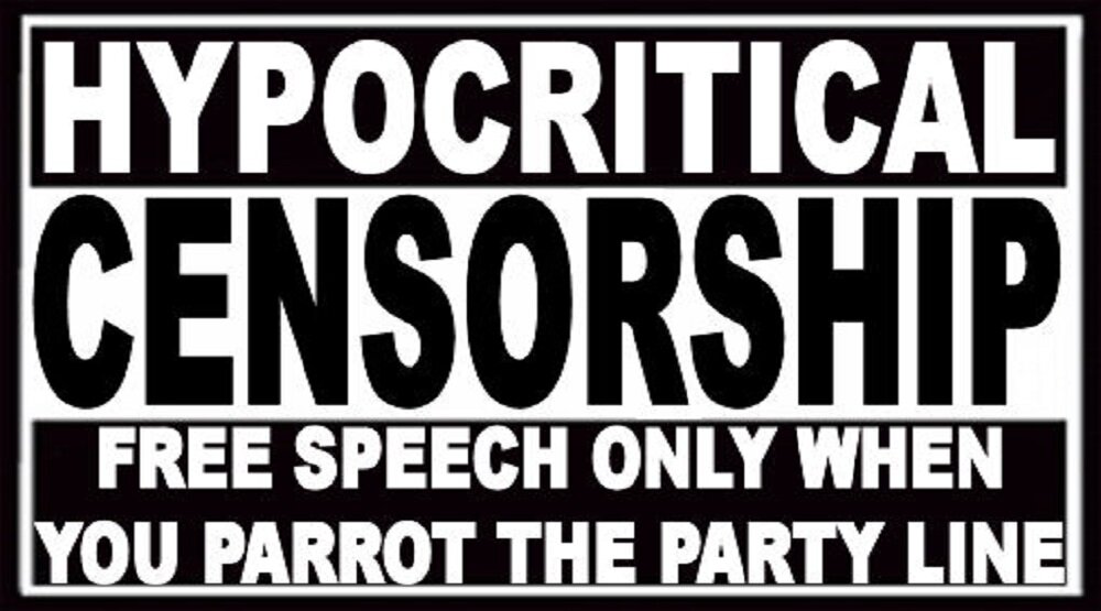 Hypocritical Censorship